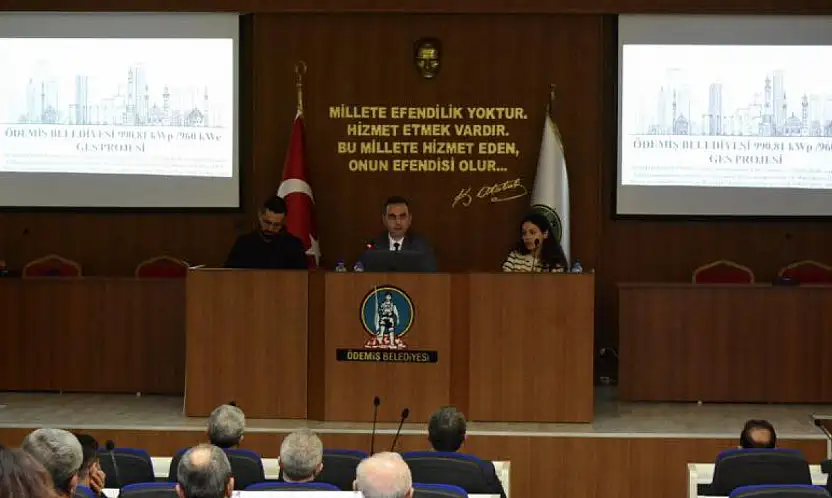 Ödemiş belediyesinden güneş enerjisi hamlesi