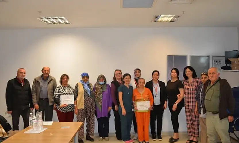 Ödemiş Devlet Hastanesi'nde Kasım Ayı Diyabet Okulu Eğitimleri Tamamlandı