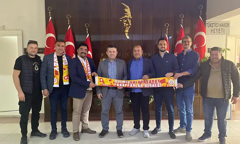 Ödemiş Galatasaray Taraftar Derneği'nden Kurumlara Ziyaret Turu