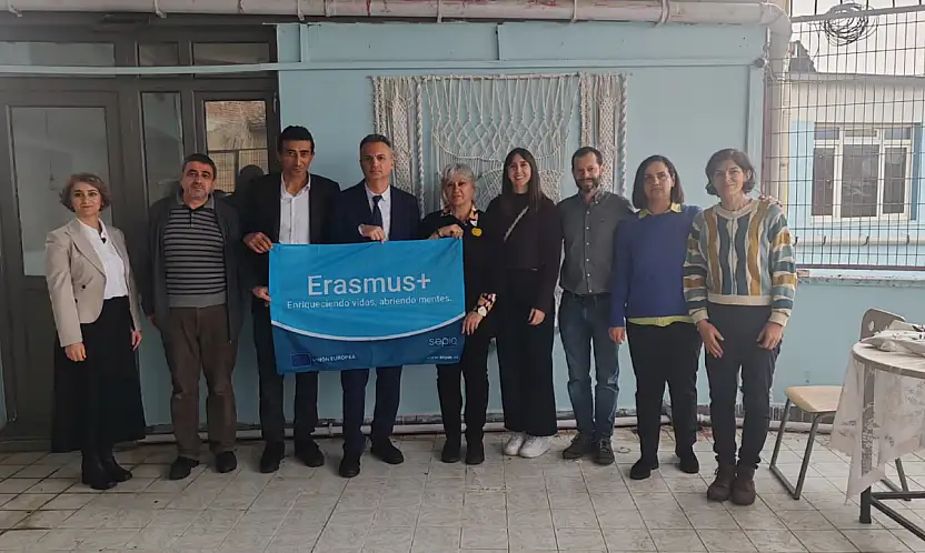 Ödemiş Halk Eğitim Merkezi, Erasmus+ Kapsamında İspanya'dan Gelen Öğretmenleri Ağırladı