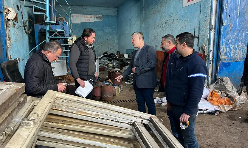 Ödemiş Madeni İşler Ve Demirciler Odası Başkan Adayı Hakan Güçlü Sahanın Tam Ortasında