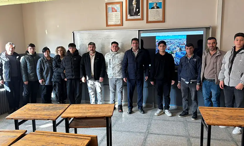Ödemiş MTAL'de Erasmus bilgilendirmesi yapıldı