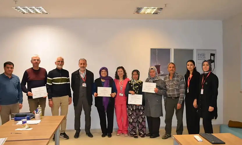 ÖDEMİŞ'TE DİYABET OKULU TAMAMLANDI