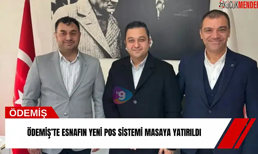 Ödemiş'te esnafın yeni POS sistemi masaya yatırıldı