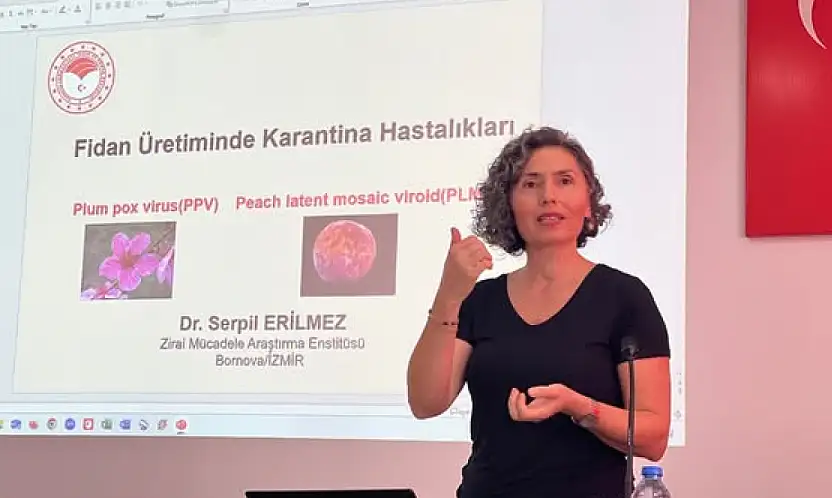 Ödemiş'te Fidan Üreticilerine 'Karantina Hastalıkları' Eğitimi Verildi