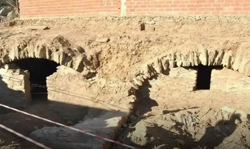 Ödemiş'te Roma dönemine ait maden galerisi keşfedildi