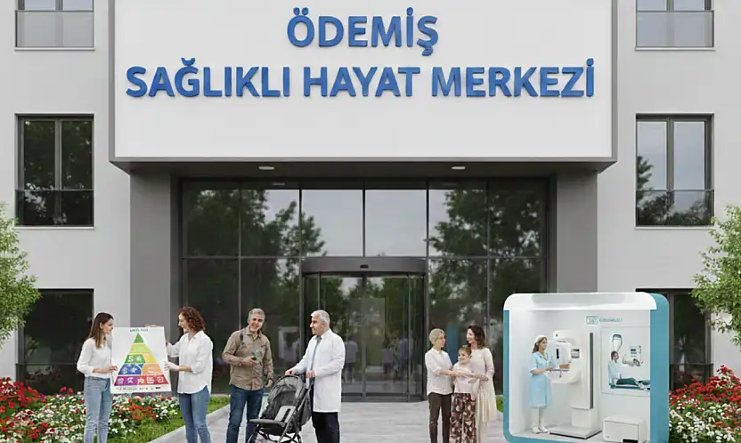 ÖDEMİŞ'TE SAĞLIKLI HAYAT MERKEZİ HİZMETLERİ ÜCRETSİZ SUNULUYOR