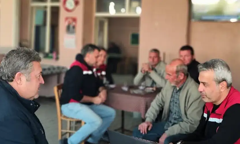 ÖDEMİŞ'TE ÜRETİCİLERLE CUMA BULUŞMASI GERÇEKLEŞTİ