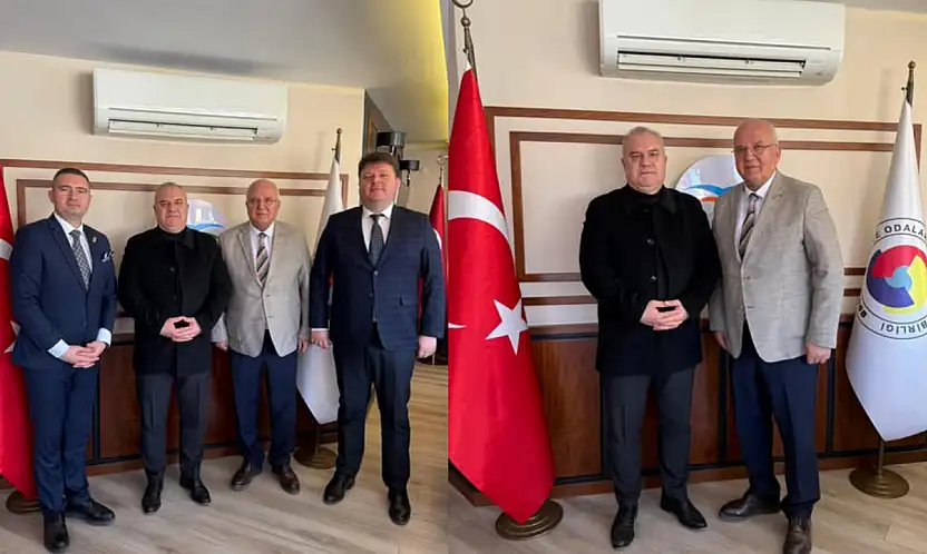 ÖDEMİŞ'TEN ESNAF VE TİCARET ADIMI: ÖNEMLİ ZİYARET GERÇEKLEŞTİ