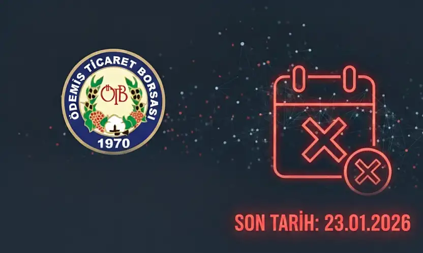 ÖDEMİŞ TİCARET BORSASI'NDAN ÜYELERE KRİTİK UYARI: KAYITLARINIZ SİLİNEBİLİR!