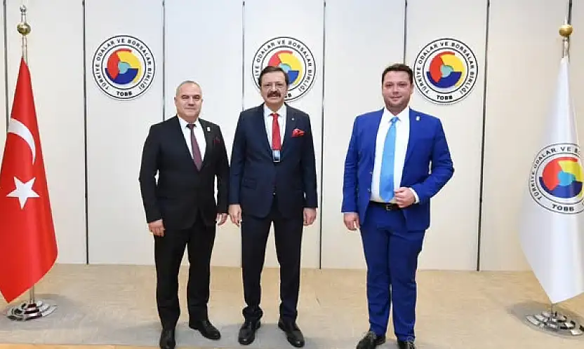 Ödemiş Ticaret Odası'ndan Hisarcıklıoğlu'na Doğum Günü Kutlaması