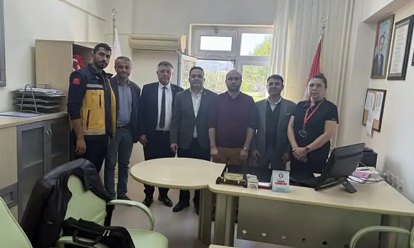 SAĞLIK-SEN'DEN KİRAZ DEVLET HASTANESİ'NE ZİYARET