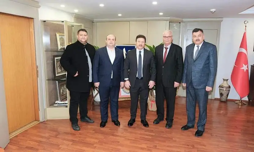 TAHİR SİLAY ESNAFIN TALEPLERİNİ TŞOF GENEL BAŞKANI YİĞİNER'E TAŞIDI