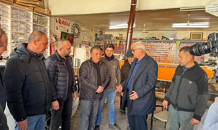 TAHİR SİLAY: 'GÖNÜL GÖNÜLE, EL ELE ESNAF ZİYARETLERİMİZ SÜRÜYOR'