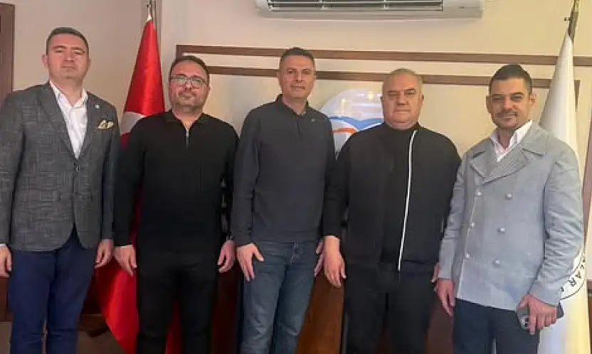 TAHSİLDAR EGE VE AKDENİZ BÖLGE MÜDÜRÜ ÖDEMİŞ TİCARET ODASI'NI ZİYARET ETTİ