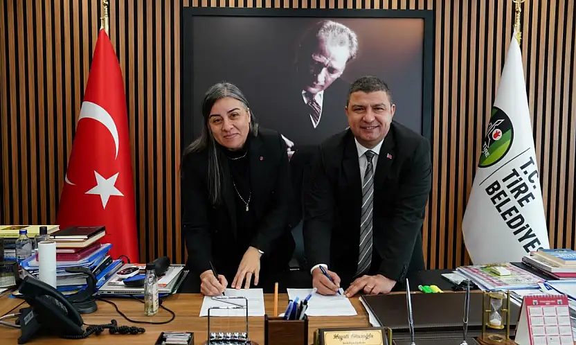 Tire Belediyesi'nde toplu sözleşme imzalandı