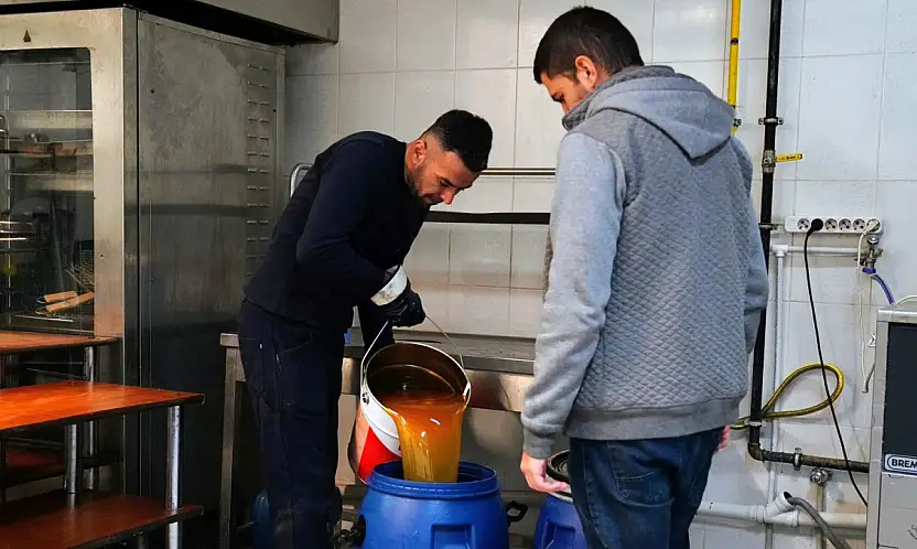 Tire'de Atık Yağlar Geri Dönüşüme Kazandırılıyor