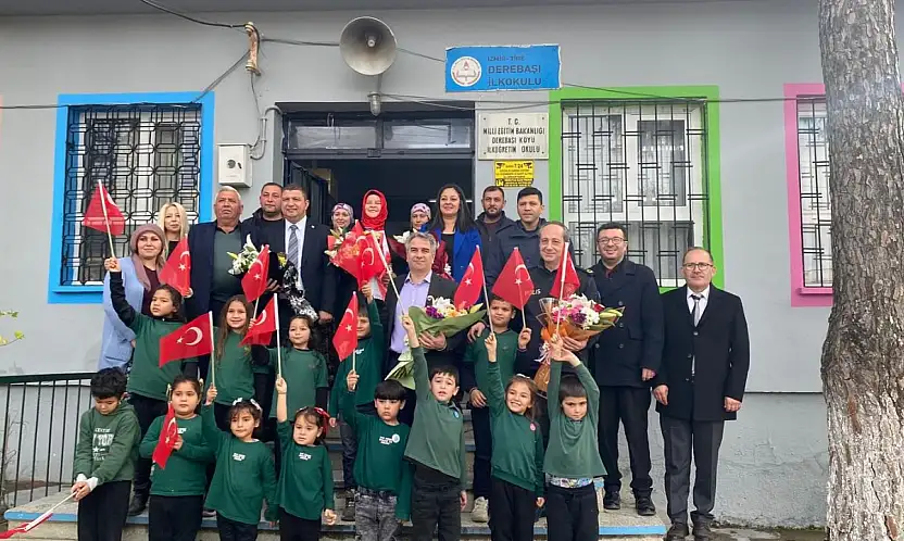 TİRE'DE KARNE HEYECANI YAŞANDI