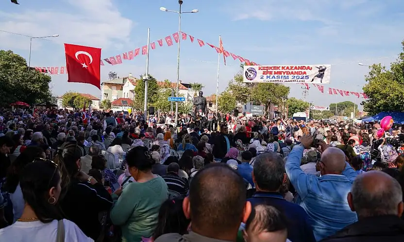 Tire'de 'Keşkek Kazanda, Efe Meydanda' Şenliği Coşkusu