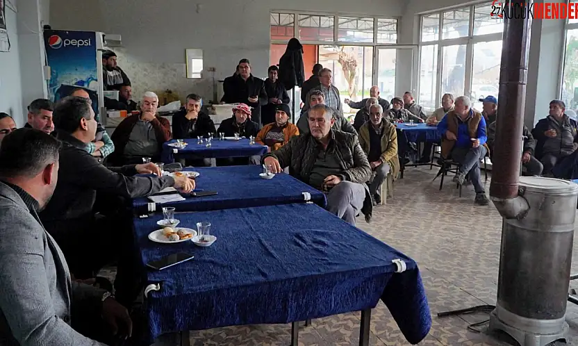 Tire Süt Kooperatifi Başkanı Osman Öztürk Kızılcahavlu'da