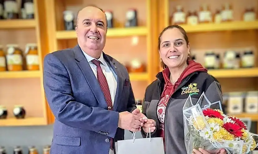 Tire Ticaret Odası Başkanı'ndan Başarılı Girişimciye Destek Ziyareti