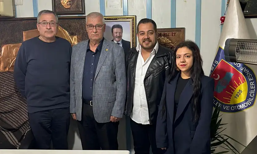 TV9'dan Ödemiş Şoförler Odası Başkanı Tahir Silay'a Ziyaret