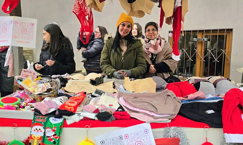 YENİ YIL HEDİYELİK EŞYA PAZARI TİRE'DE AÇILDI