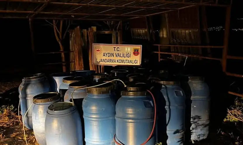 Yeni Yıl Öncesi Aydın'da 6 Ton Sahte Alkol Ele Geçirildi